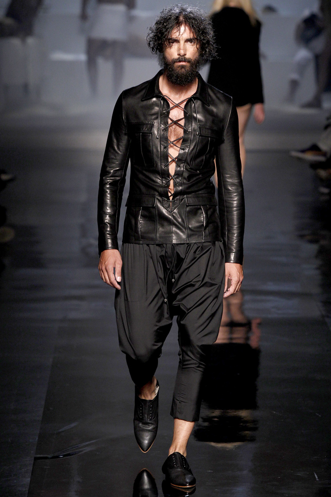 Spring 2011: Gaultier takes us to Marrakech with a dark, sensual take on menswear.