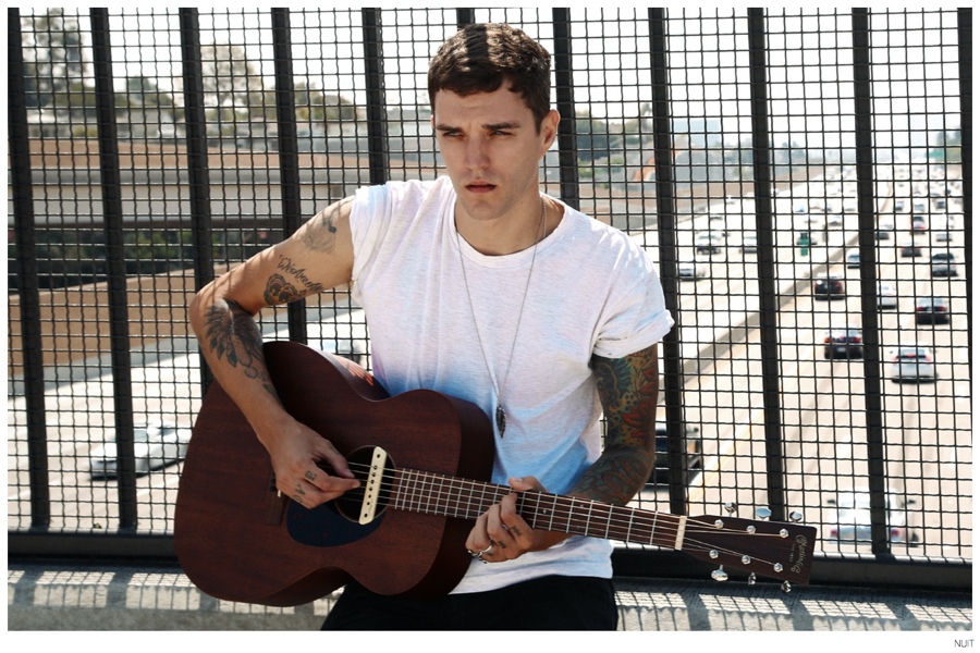 Josh Beech Appears in Nuit Photo Shoot Outtakes