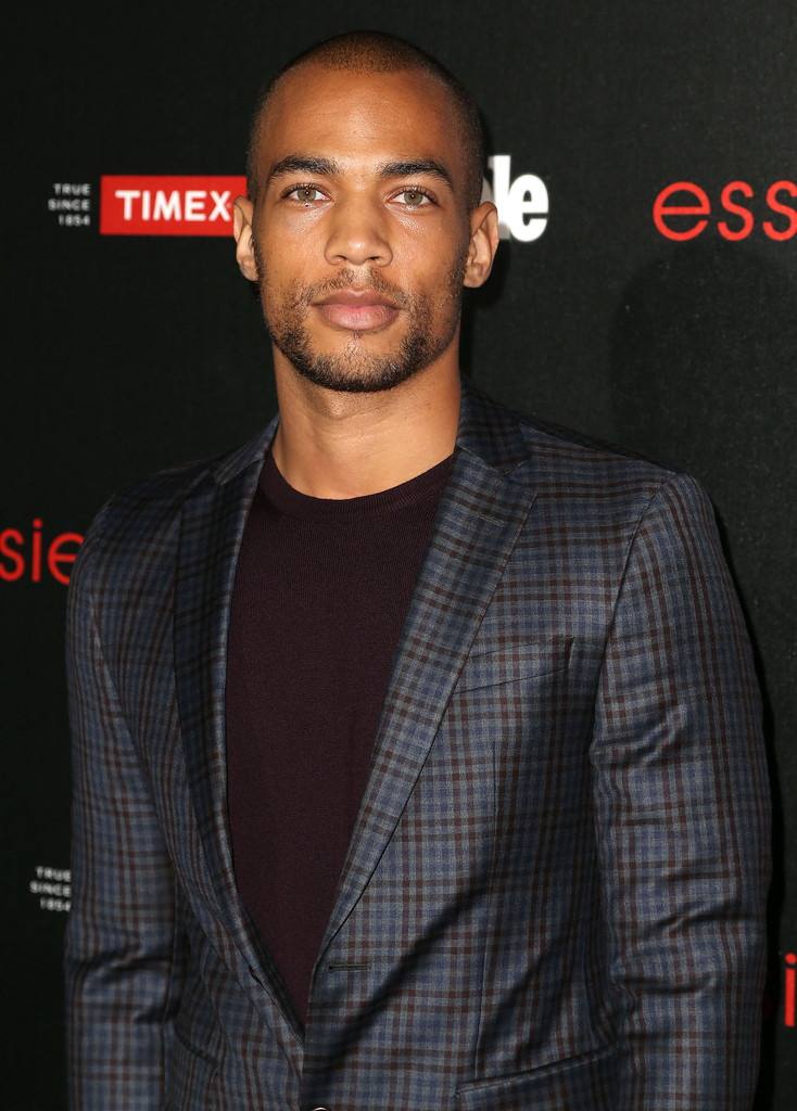 Kendrick Sampson Wears SAND Plaid Suit for People ‘Ones to Watch’ Event