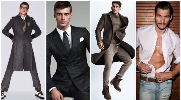 Filip Hrivnak, Clément Chabernaud, Arthur Kulkov, and David Gandy provide amazing inspiration for male model poses.