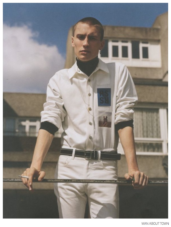 Michael Sharp Covers Man About Town in Raf Simons / Sterling Ruby – The ...