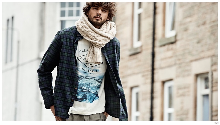 Marlon Teixeira Models ‘Casual Classics’ for H&M