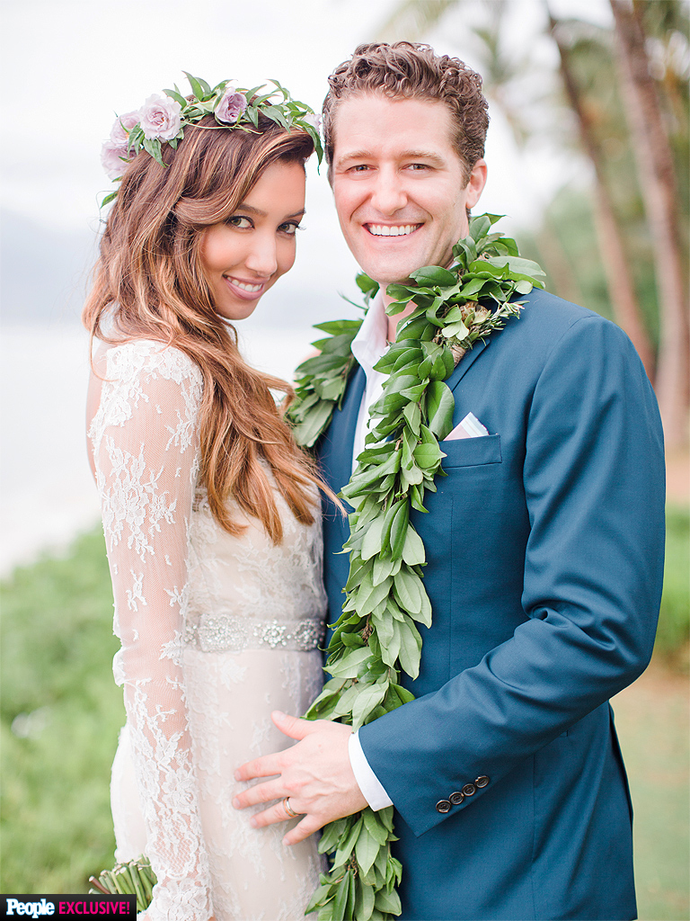 Matthew Morrison Wedding Picture