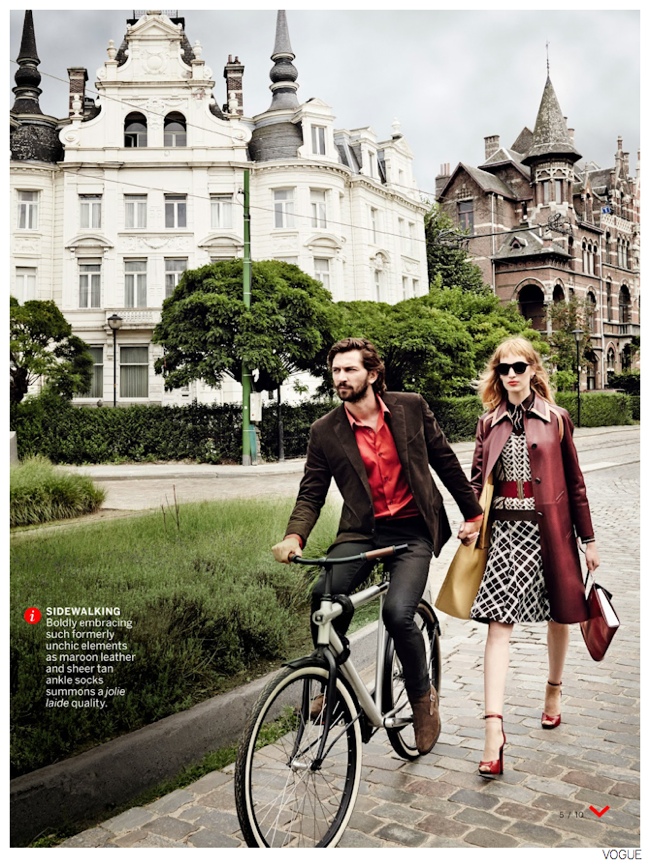 Michiel Huisman Appears in Vogue October 2014 Photo Shoot