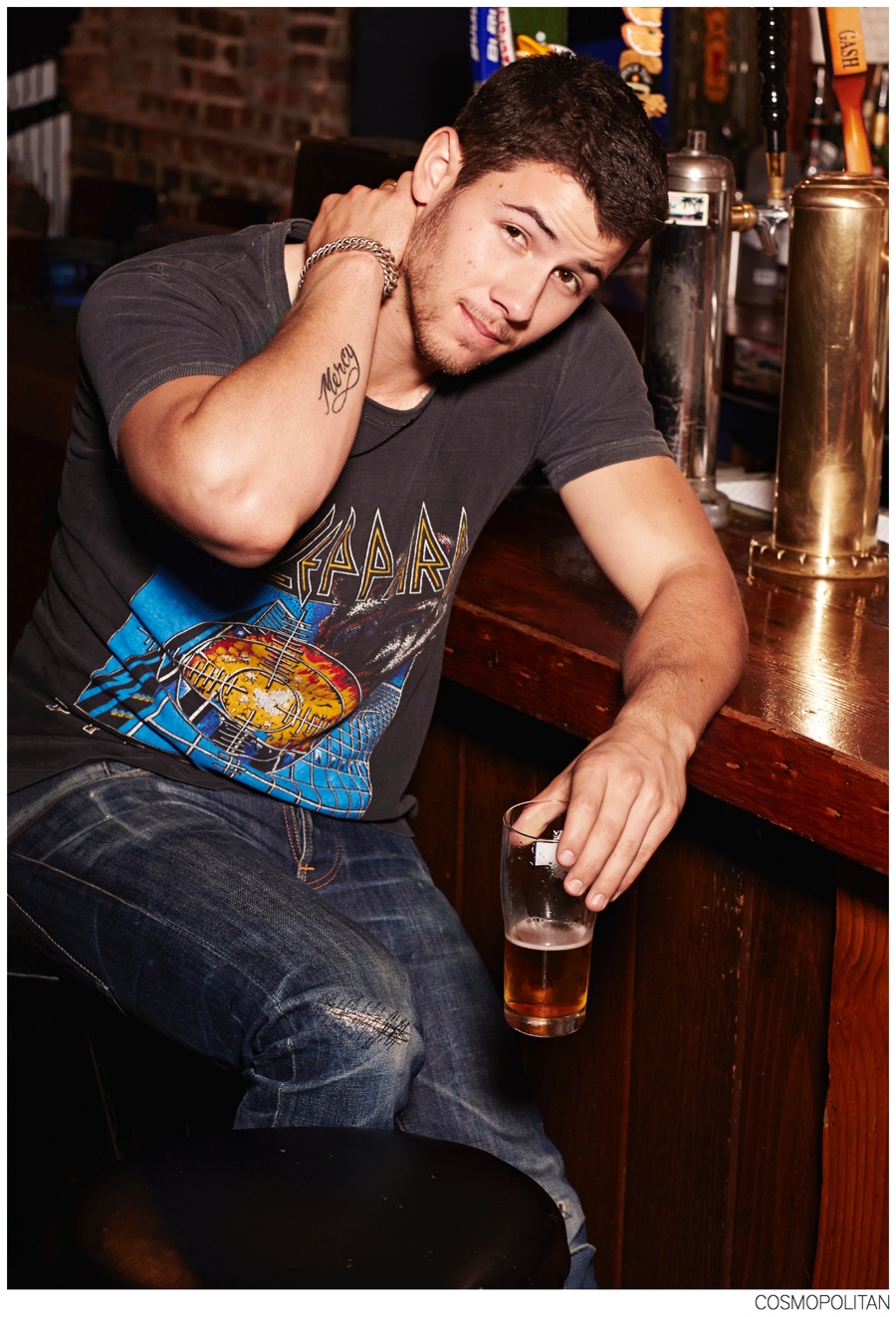 Nick Jonas Cosmopolitan November 2014 Photo Shoot