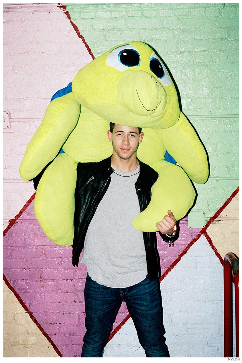 Nick Jonas Goes Mini Golfing for Nylon Photo Shoot