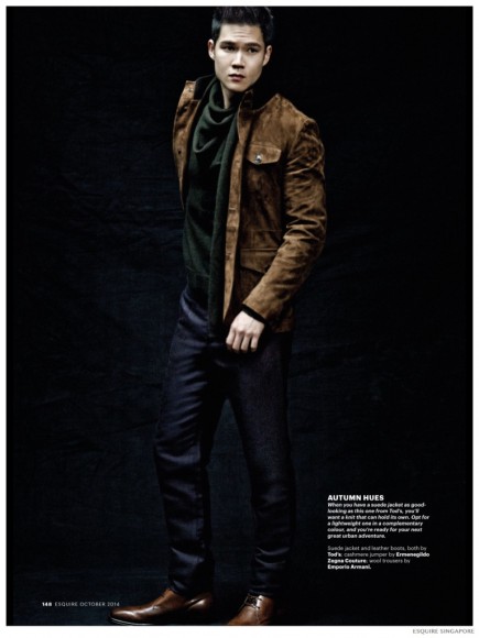 Knit Pick: Nick Tan Models Knits for Esquire Singapore - The Fashionisto