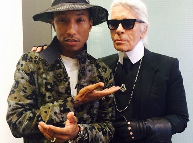 Pharrell Karl Lagerfeld