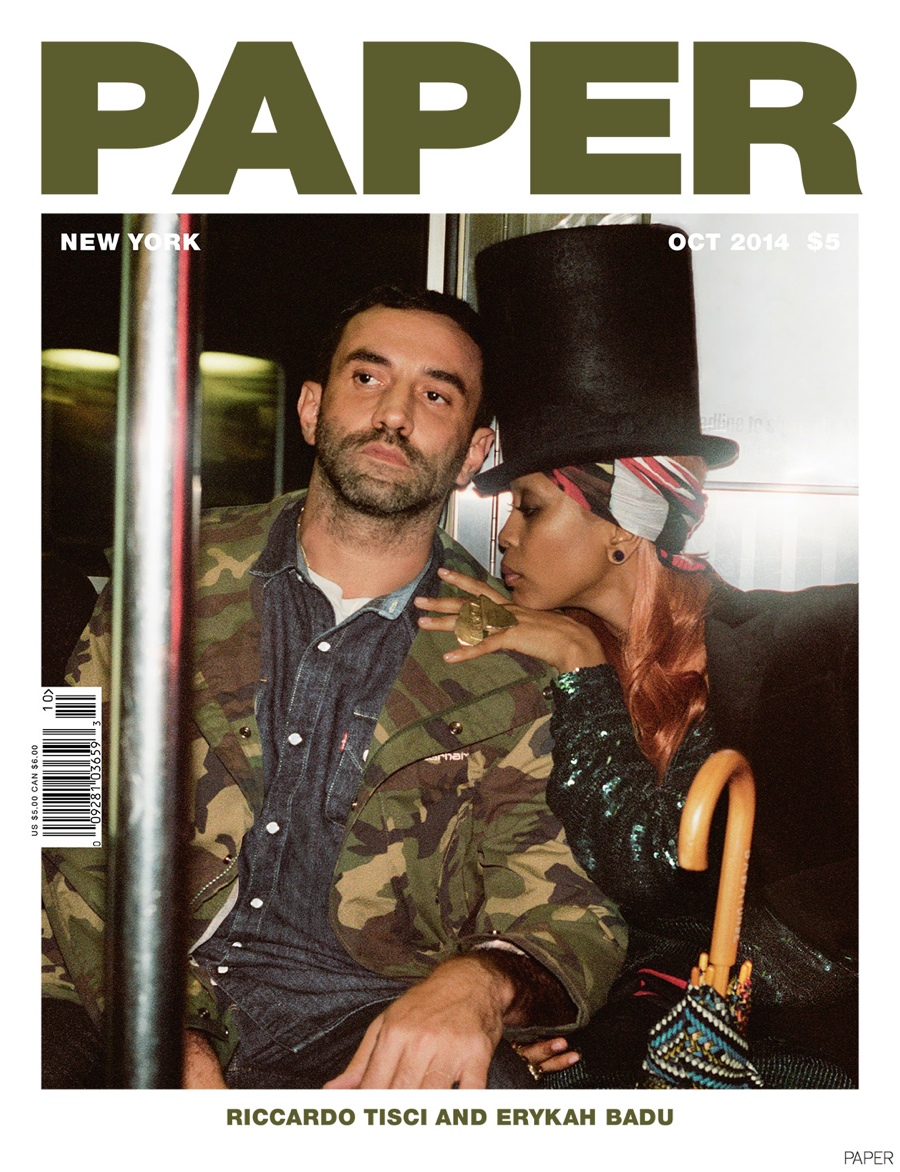 Riccardo Tisci Paper Photo Shoot 001