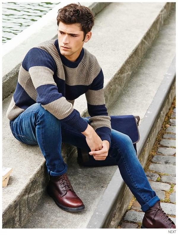 Sean O'Pry Models Smart Fall 2014 Styles for Next – The Fashionisto