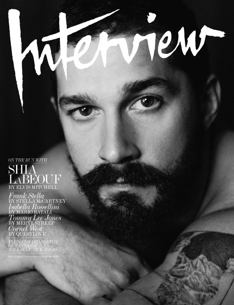 Shia labeouf interview november 2014 cover