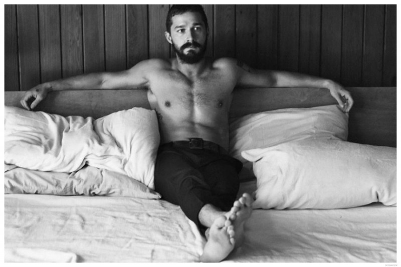 Shia LaBeouf Shirtless Interview Photo Shoot November 2014 001