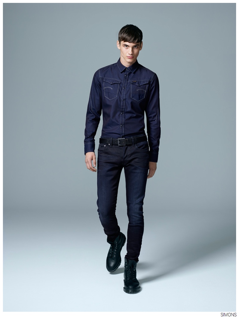 Pier-Gabriel Lajoie Models Fall Fashions for Simons | Page 2 | The ...