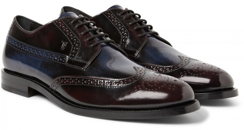 Tod's Leather Brogues » Style Guide: How to Match Colors for Suits & Shoes Tod's Leather Brogues