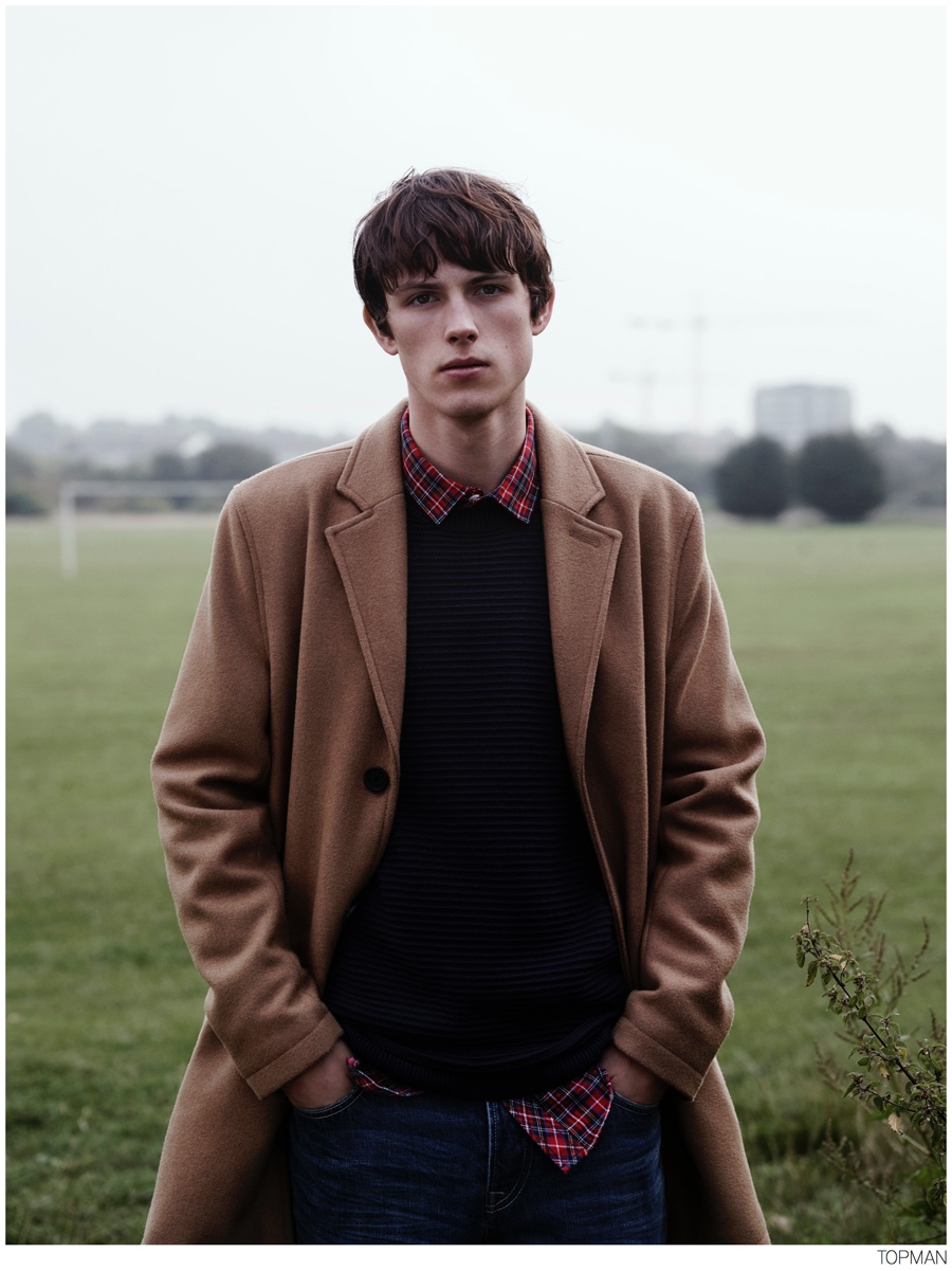 Topman Champions Overcoat for Fall/Winter 2014 Coat Campaign – The ...