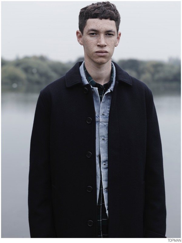 Topman Champions Overcoat for Fall/Winter 2014 Coat Campaign – The ...