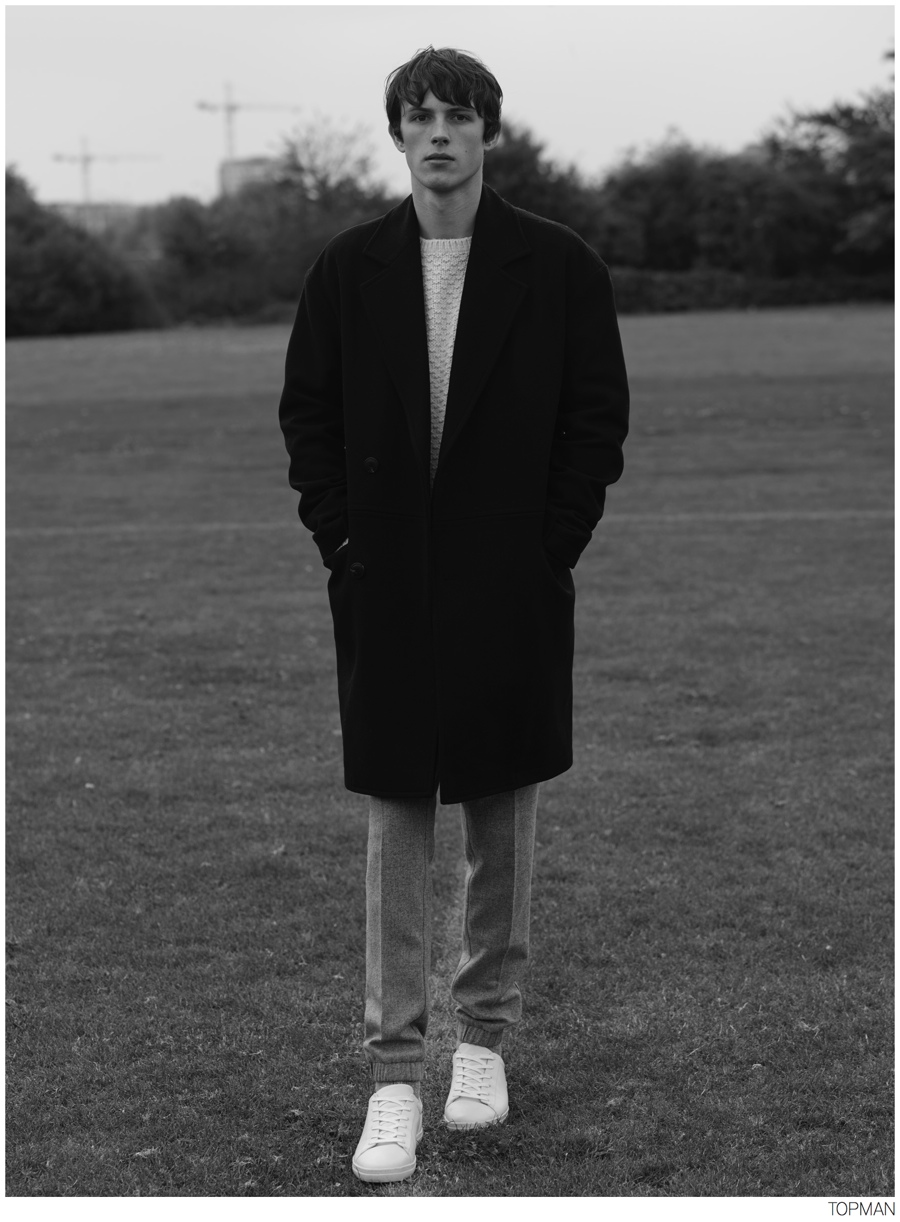 Topman Champions Overcoat for Fall/Winter 2014 Coat Campaign – The ...