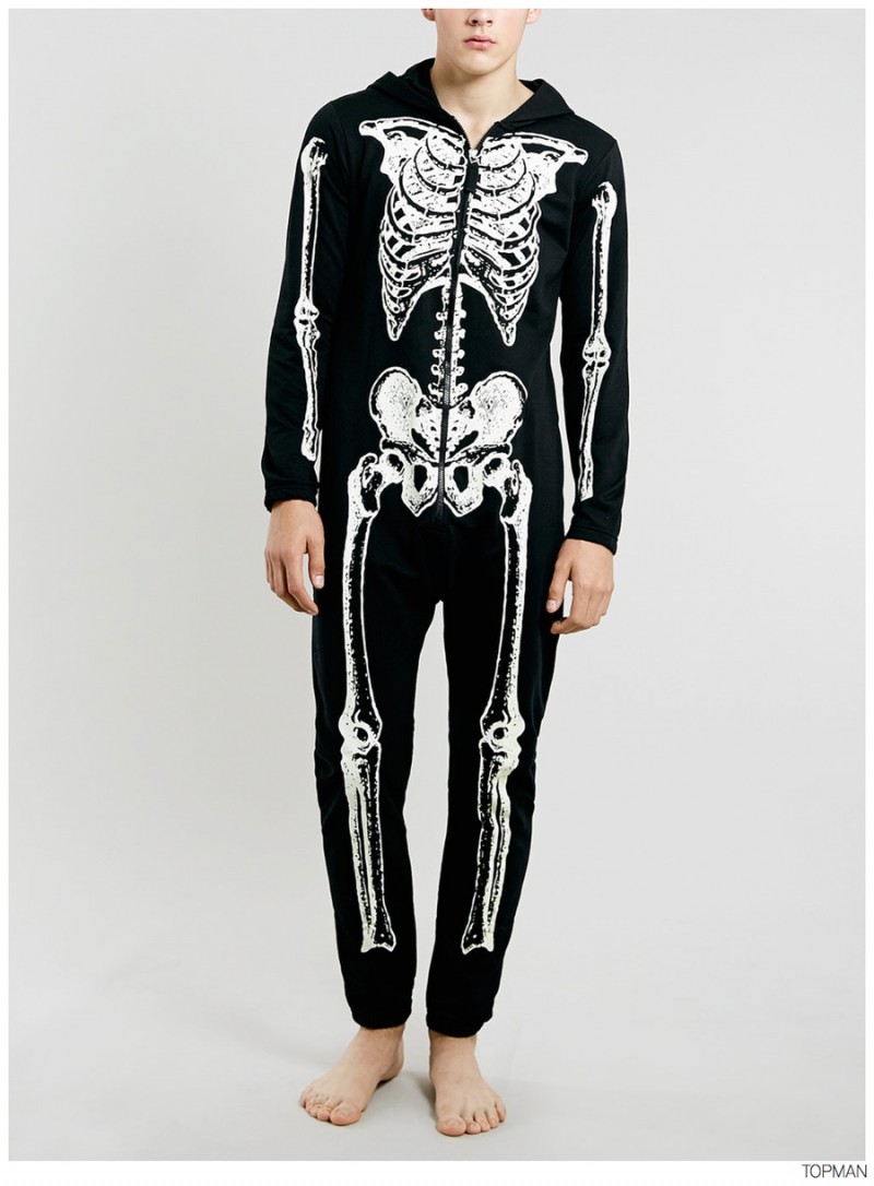 Halloween Skeleton Onesie