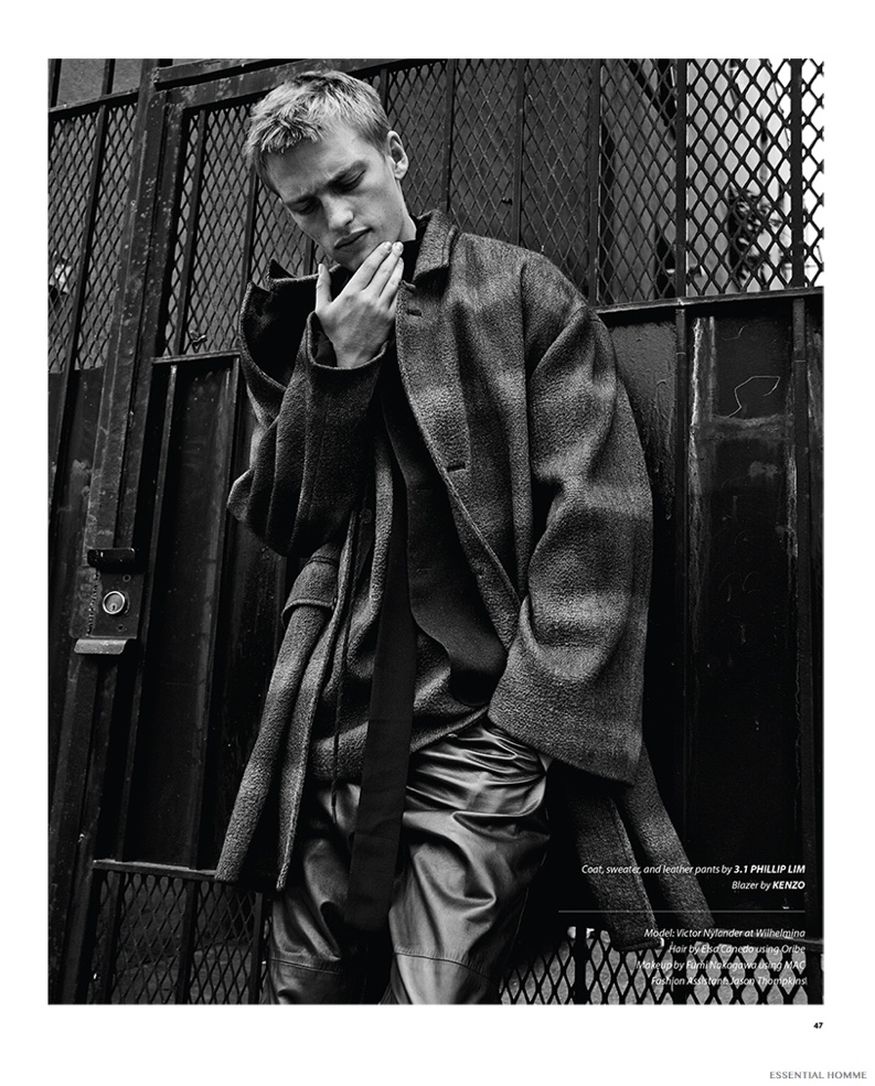 Victor Nylander Essential Homme Fashion Editorial 012