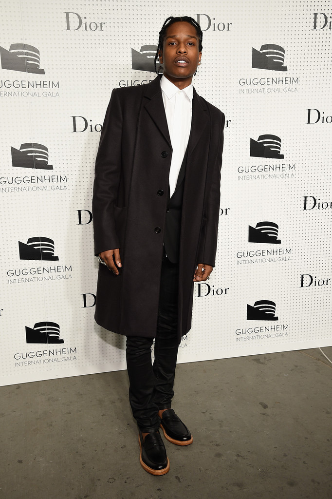 A$AP Rocky Paired a Suit With Pearls