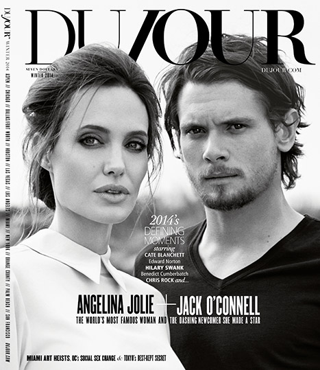 Angelina Jolie Jack OConnell DuJour Cover