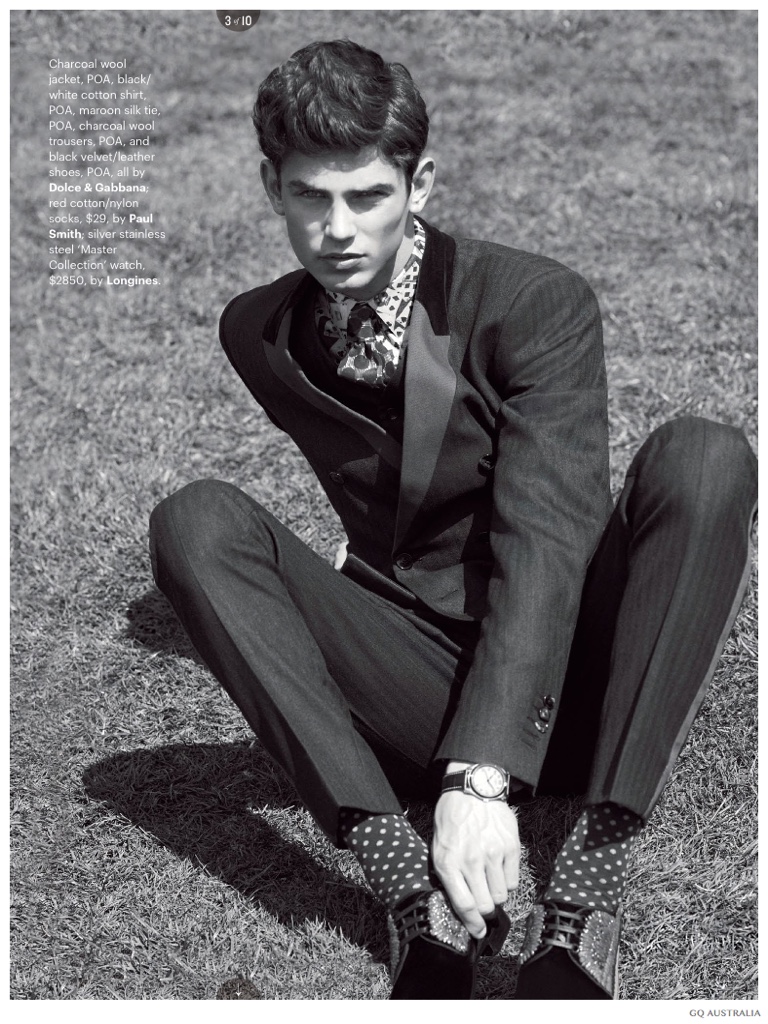 Arthur Gosse Seeks World Domination in GQ España & Australia