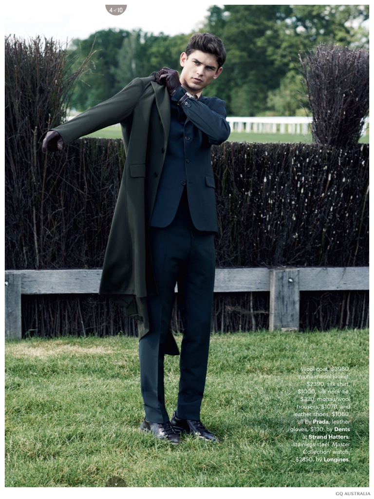 Arthur Gosse GQ Australia November 2014 Photo Shoot