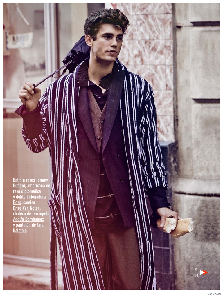 Arthur Gosse GQ Spain December 2014 Photo Shoot