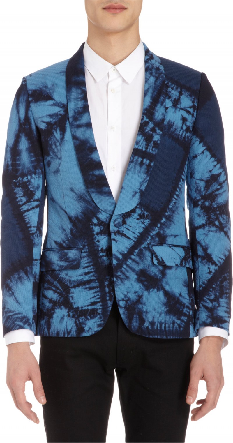 Band of Outsiders tie-dye sportscoat