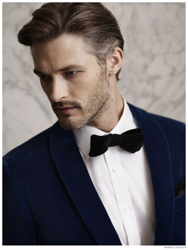 Ben Hill Dons Smart Fall/Winter 2014 Men's Fashions for Marks & Spencer ...