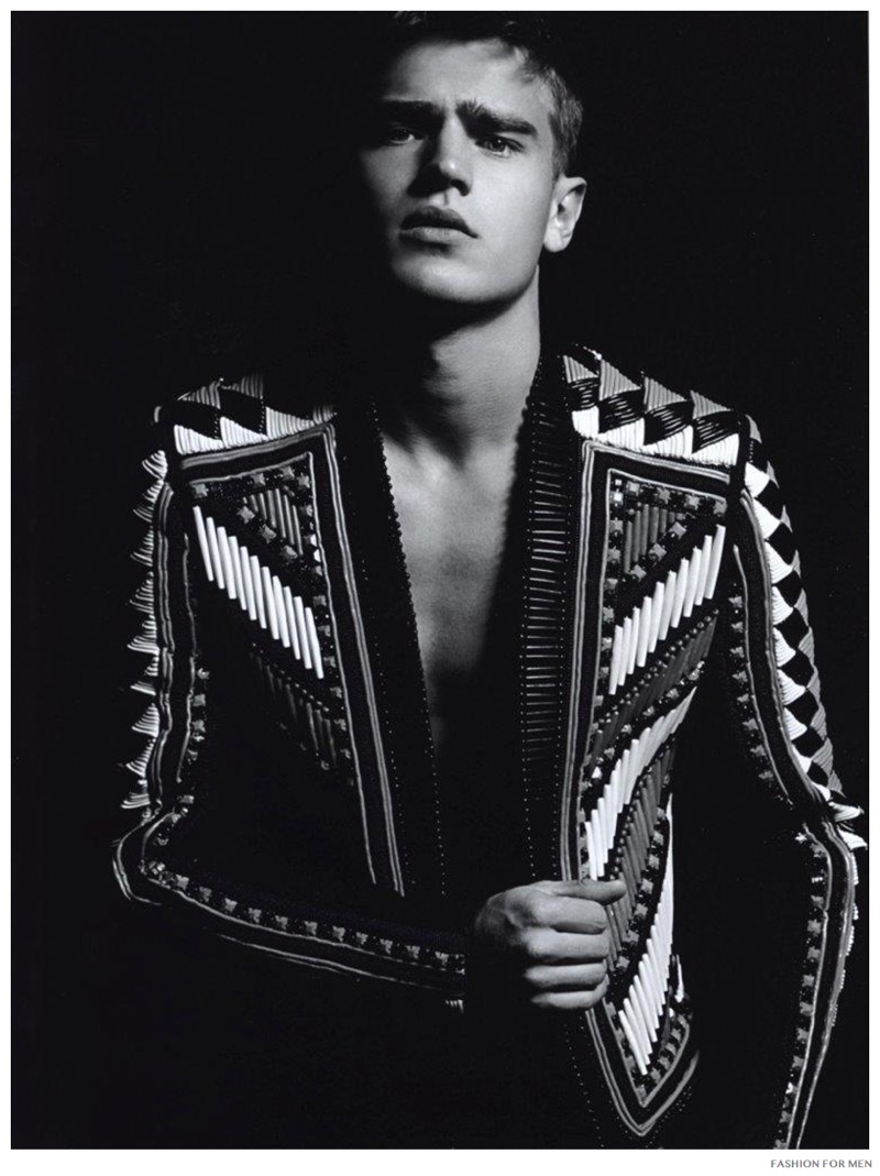 Bo Develius Fashion For Men Bo Develius Balmain Men Spring Summer 2015 001