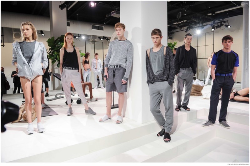 CALVIN KLEIN Presents Spring 2015 Mens and Womens Lines