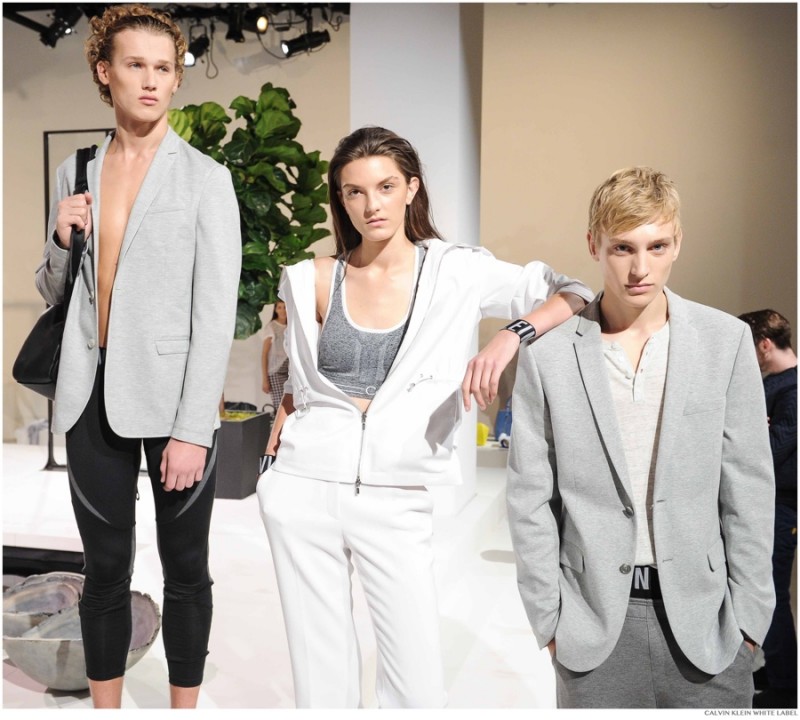 CALVIN KLEIN Presents Spring 2015 Mens and Womens Lines
