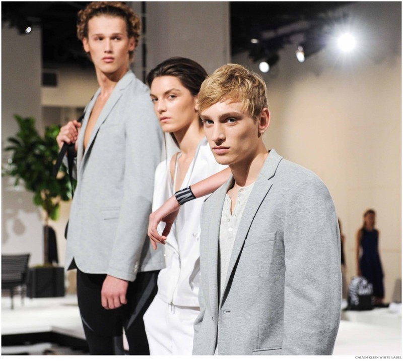 CALVIN KLEIN Presents Spring 2015 Mens and Womens Lines