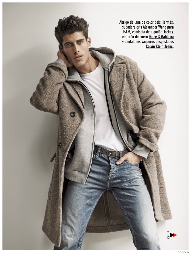 Oran Katan Models Joggers, Denim Jeans & Standout Coats for GQ España
