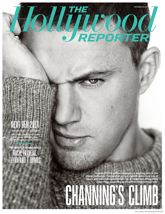 Channing Tatum Covers The Hollywood Reporter, Talks 'Magic Mike XXL'