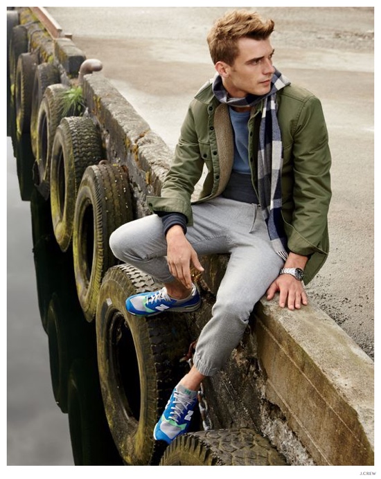 Clément Chabernaud Ventures Outdoors for J.Crew's Rugged December 2014 ...
