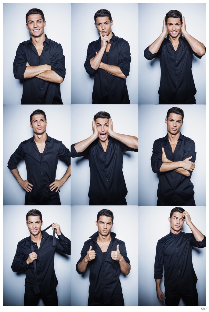 Cristiano Ronaldo Expands CR7 with Shirts, Poses for New Photo Shoot