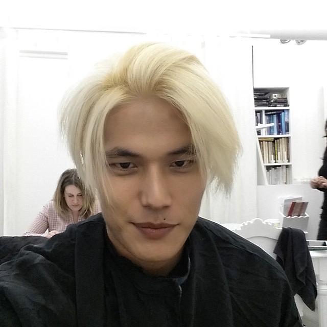 Dae Na Goes Blond for New Photo Shoot