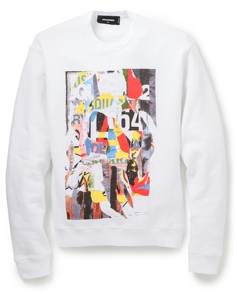 Dsquared2 Collage Print Pullover