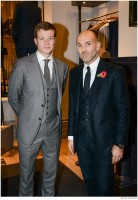 The gentleman's journal 2nd year anniversary, gieves & hawkes unveiling of the no.1