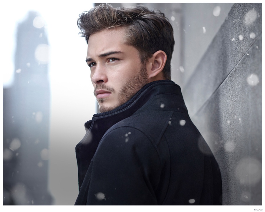 Francisco Lachowski Stars in RW & CO. Holiday 2014 Lookbook