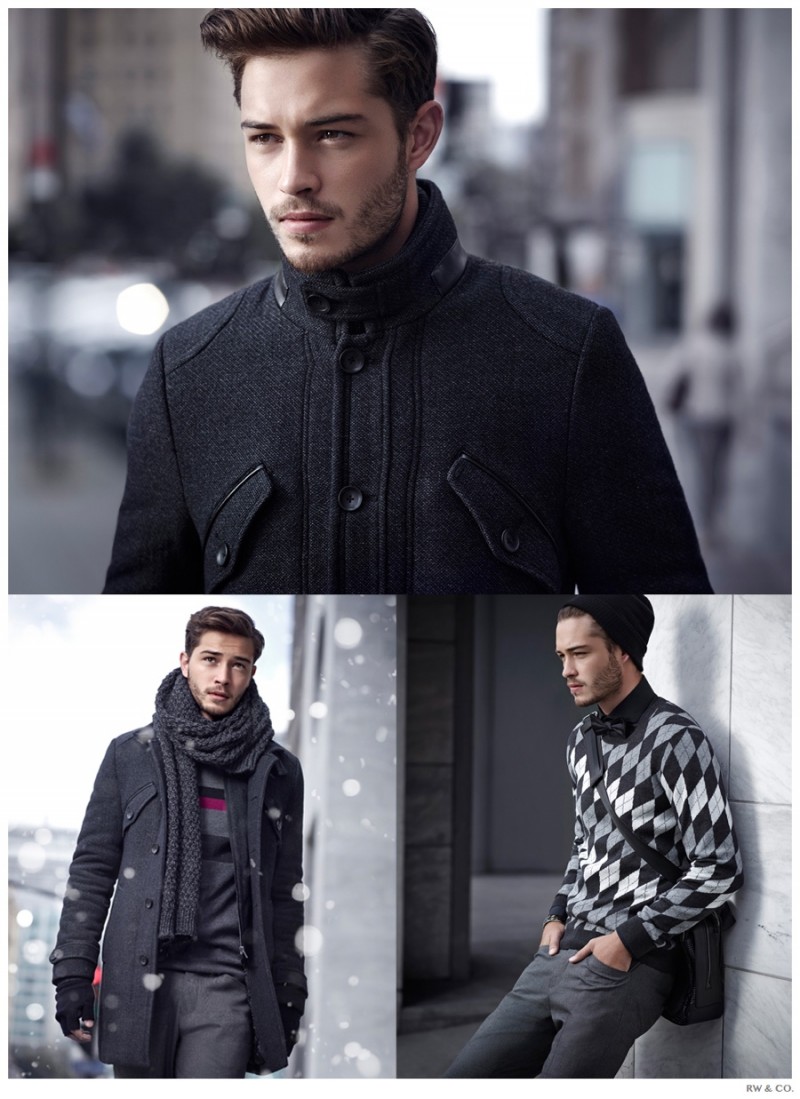 Francisco Lachowski Stars in RW & CO. Holiday 2014 Lookbook – The ...