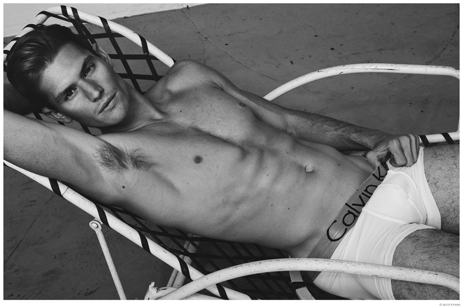 LA Go-See: Garrett Rau by Alex Evans