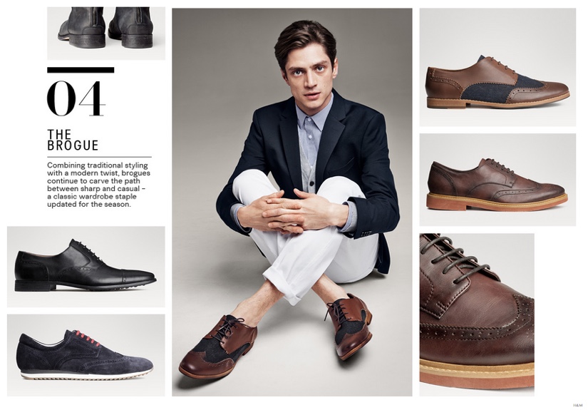 H&M Unveils Men's Shoes Guide The Fashionisto