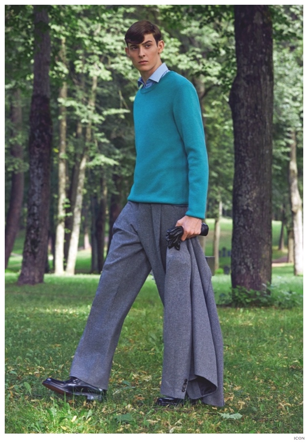 Sleek Fall Proportions Stand Out for Icon Fashion Editorial