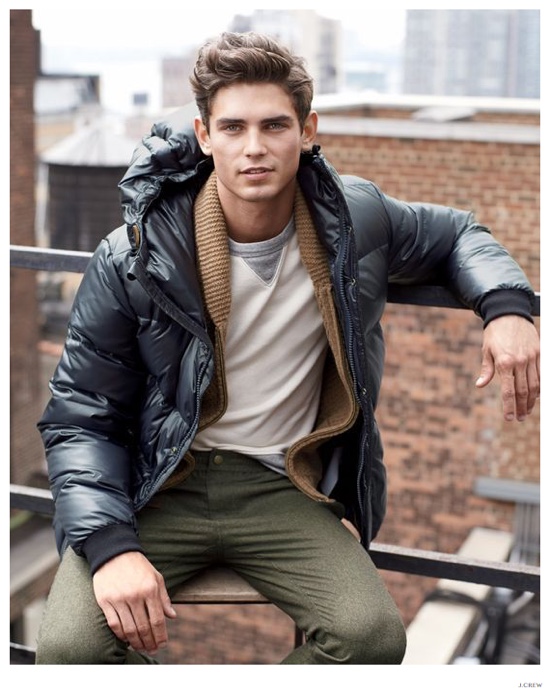 Arthur Gosse, Claudio Monteiro & RJ Rogenski Model J.Crew’s November 2014 Men’s Highlights