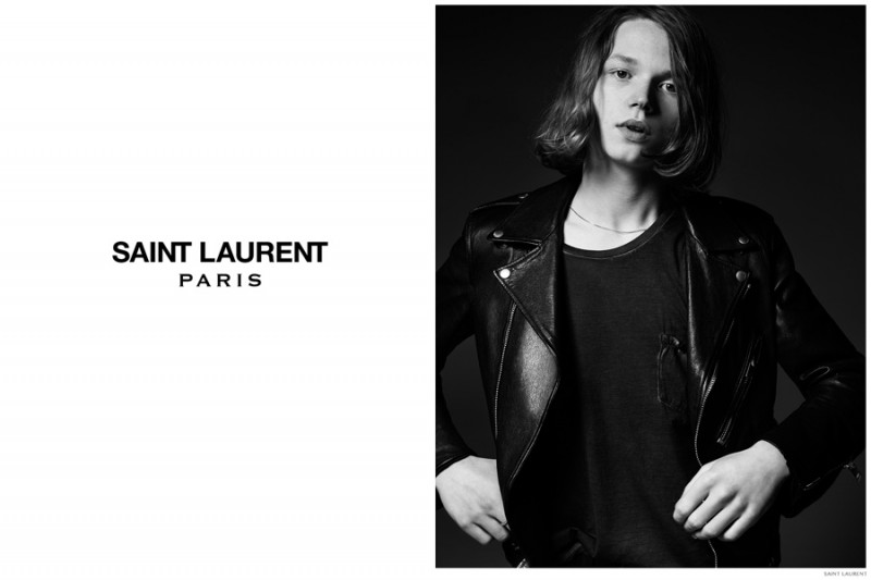 Val Kilmer's son Jack connected with Saint Laurent creative director Hedi Slimane to front a campaign for the designer.