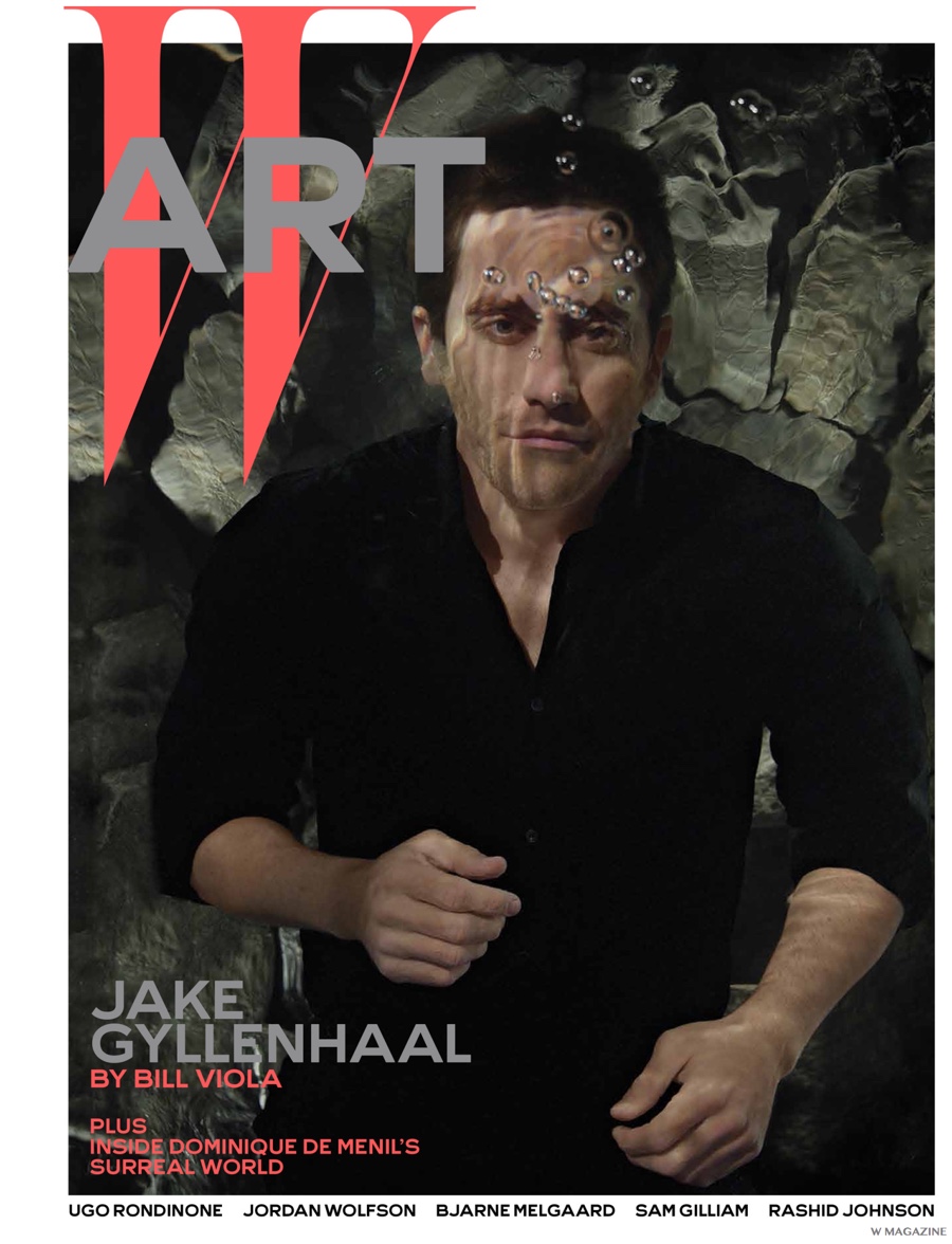 Jake Gyllenhaal Poses Underwater for W Magazine December 2014 Cover Photo Shoot