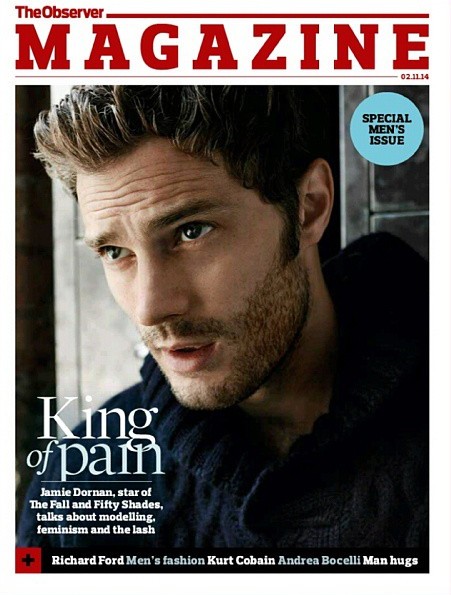 Jamie Dornan The Observer 2014 Cover